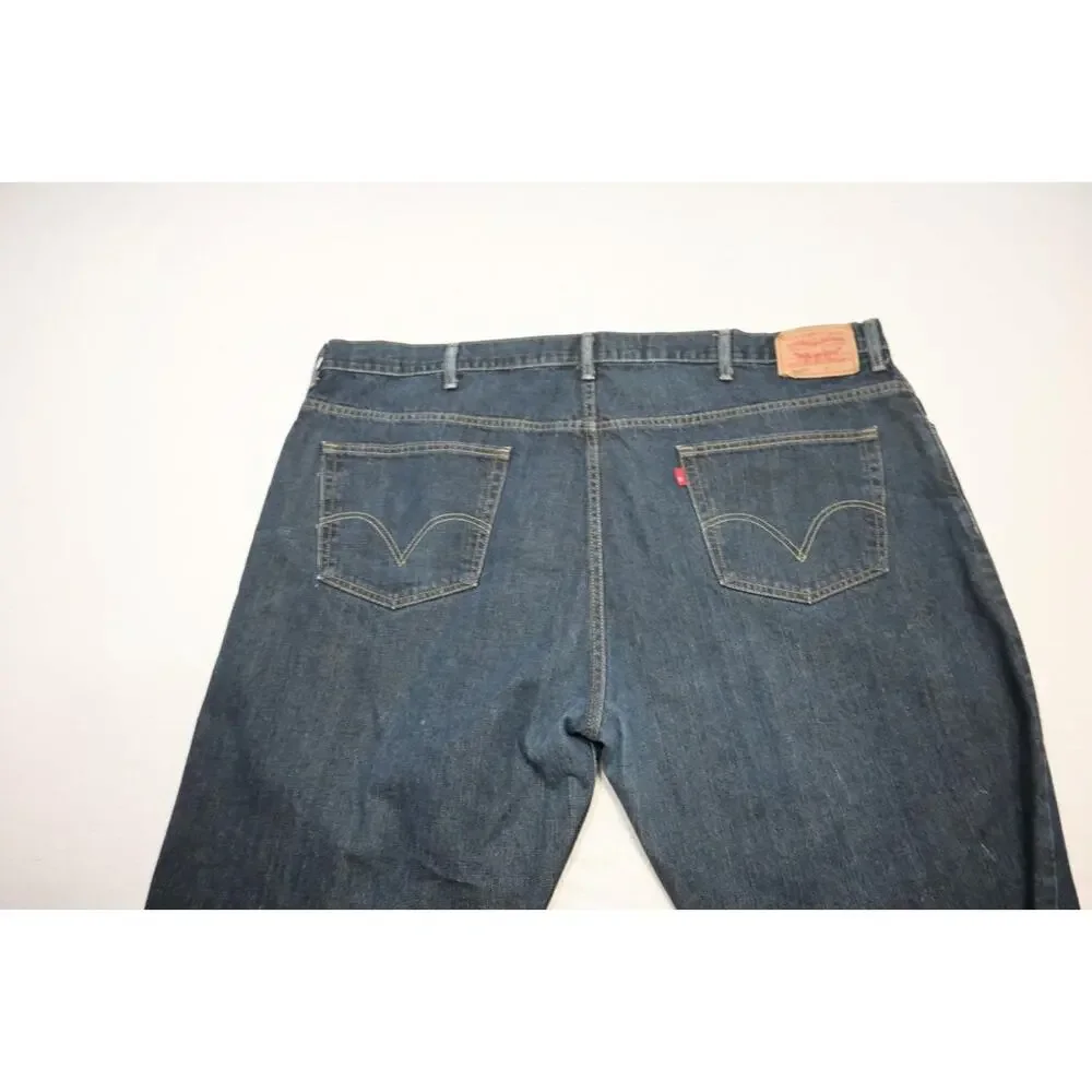 Levi's 559 Relaxed Straight Fit Rugged‎ Blue Denim Jeans Mens Size 50 x 29